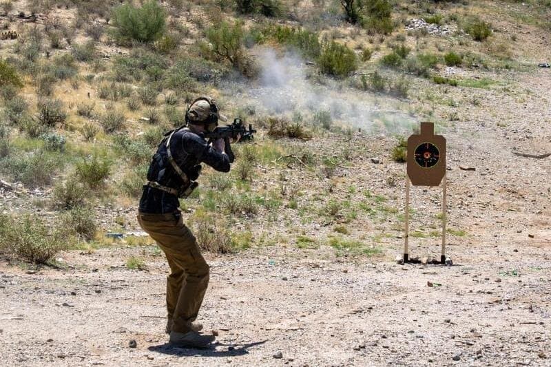 Boulder City Shooting Adventure with Las Vegas Shuttle