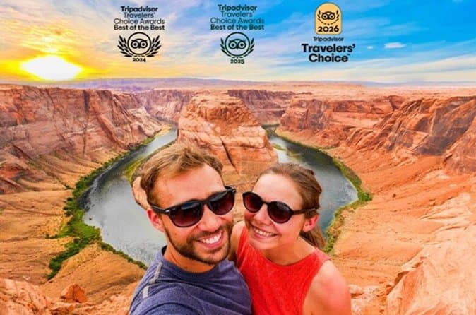 Award-Winning Lower Antelope Canyon & Horseshoe Bend Tour